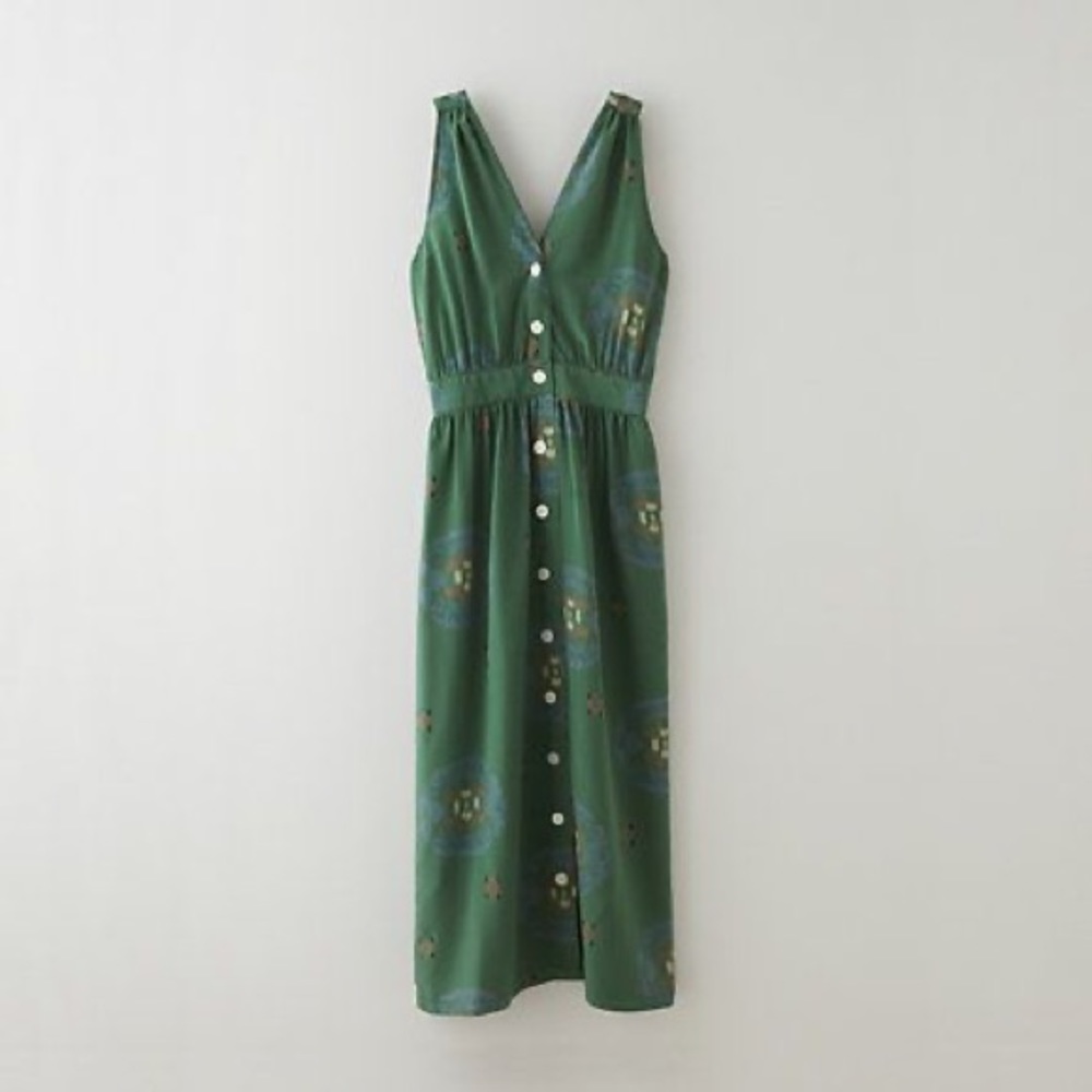 Silk No.6 Steven Alan back button down dress